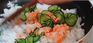 【ヒルナンデス】酢飯の作り方＆鮭ときゅうりの混ぜご飯のレシピ！お米のプロが伝授